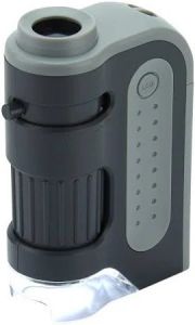 MicroBrite - Plus Pocket Microscope 60 - 120 x Led Lighted