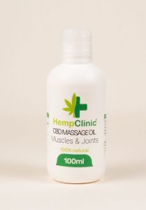 HempClinic - Massage Oil Muscles & Joints - 500mg - 100ml