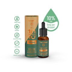 TerraNed - TerraPure - CBD Oil - 10% - 10ml